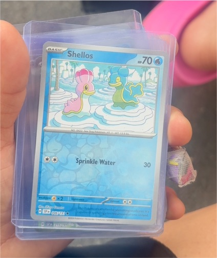 2024 Pokémon Surging Sparks #046 Shellos — front