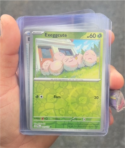2025 Pokémon Prismatic Evolutions #001 Exeggcute — front