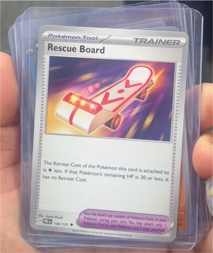 2024 Pokémon SV05: Temporal Forces #159 Rescue Board — front