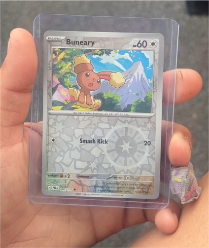 2025 Pokémon Prismatic Evolutions #083 Buneary — front