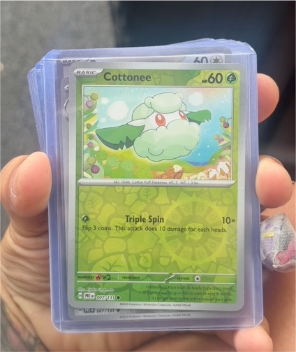 2016 Pokémon Prismatic Evolutions #7 Cottonee — front