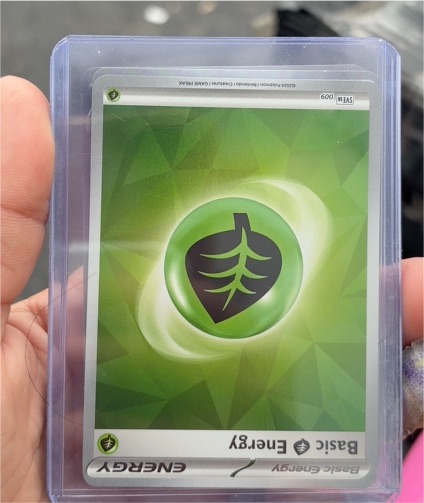 2023 Pokémon Scarlet & Violet #001 Basic Grass Energy — front