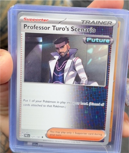 2025 Pokémon #121 Professor Turo's Scenario — front