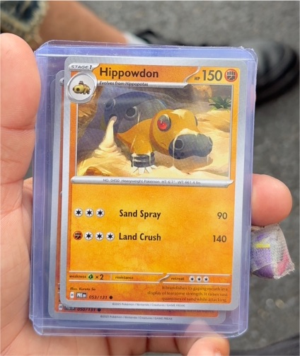 2025 Pokémon #53 Hippowdon — front