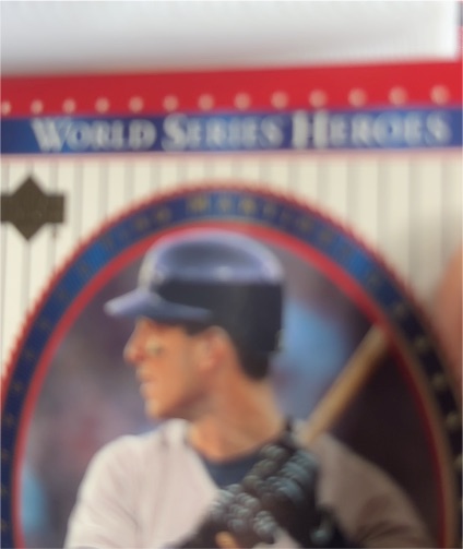 2002 Upper Deck World Series Heroes — front