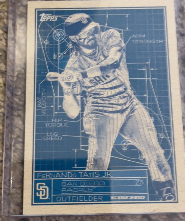 2024 Topps Series 1 #SB-5 Fernando Tatis Jr Superstar Blueprint Padres — front
