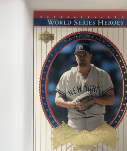 2002 Upper Deck World Series Heroes #89 David Wells — front
