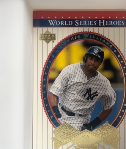 2002 Upper Deck World Series Heroes #86 Bernie Williams — front