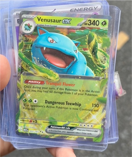 2023 Pokémon TCG Scarlet & Violet 151 #003 Venusaur ex — front
