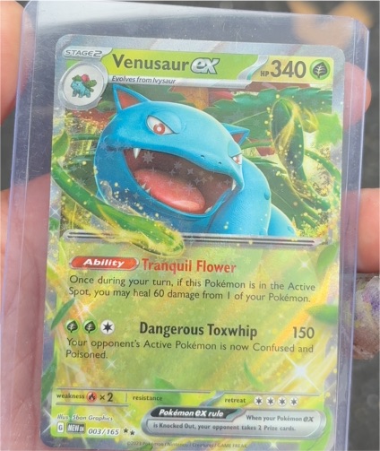 2023 Pokémon TCG Scarlet & Violet 151 #003 Venusaur ex — front