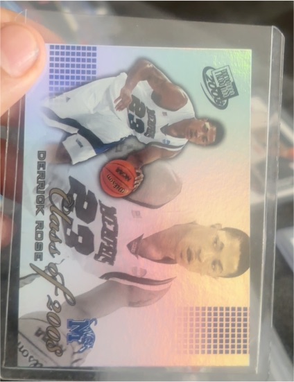 2008 Press Pass Class of 2008 #CL-1 Derrick Rose — front