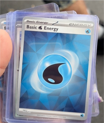 2023 Pokémon Scarlet & Violet SVE 011 Basic Water Energy — front