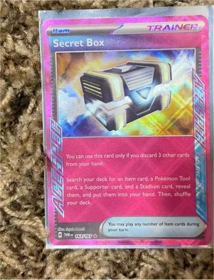 Pokémon TCG Secret Box 163/167 Twilight Masquerade — front
