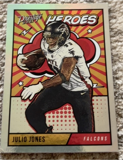 2021 Panini Prestige Heroes #HE-14 Julio Jones — front