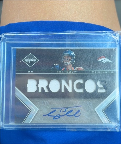 2010 Panini Limited Phenoms Tim Tebow — front