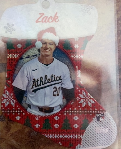 2024 Topps Holiday #SDC-8 Zack Gelof — front
