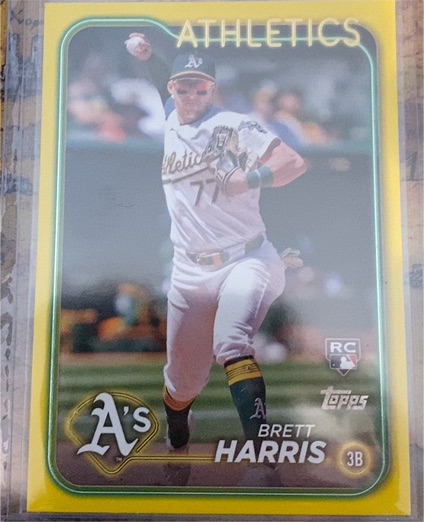 2024 Topps Update Series #US199 Brett Harris — front