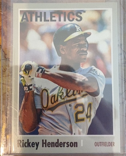 2024 Topps Archives #113 Rickey Henderson — front