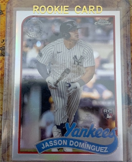 2024 Topps Chrome #89CB-12 Jasson Dominguez — front