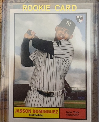 2024 Topps Archives #1 Jasson Domínguez — front