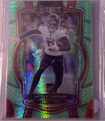 2022 Panini Select #297 Drake London — front