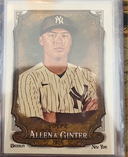 2024 Topps Allen & Ginter #11 Anthony Volpe — front