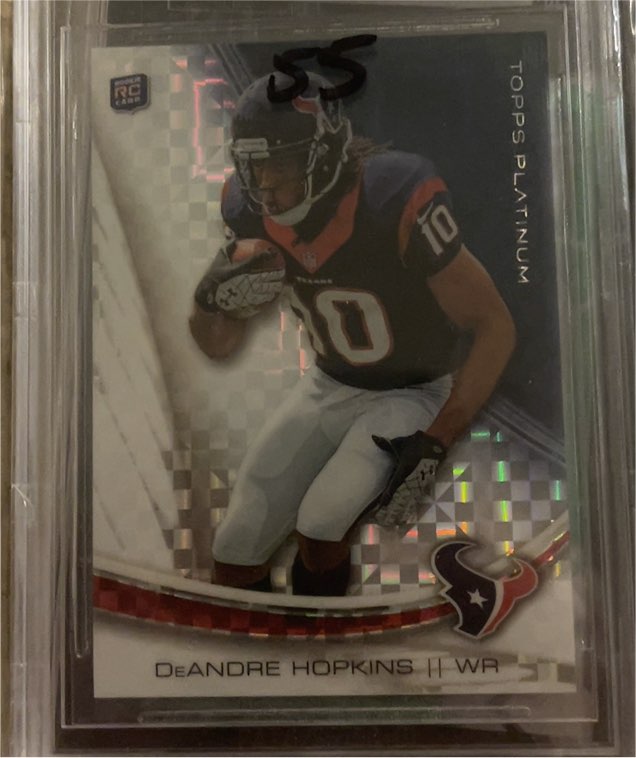 2013 Topps Platinum #122 DeAndre Hopkins — front