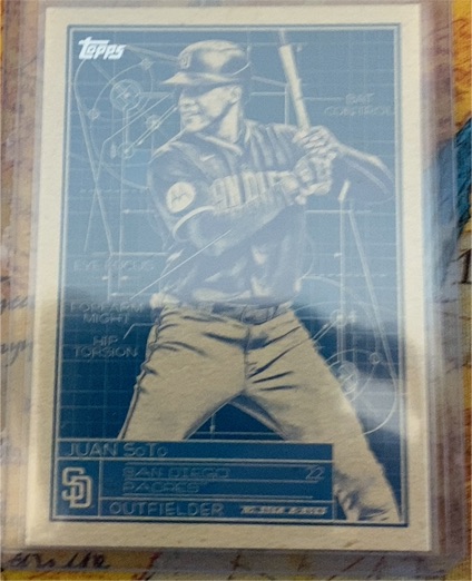 2024 Topps Series 1 Superstar Blueprint #SB-9 Juan Soto — front