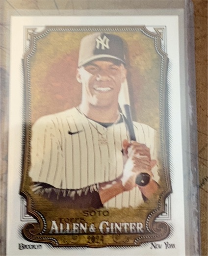 2024 Topps Allen & Ginter #50 Juan Soto — front