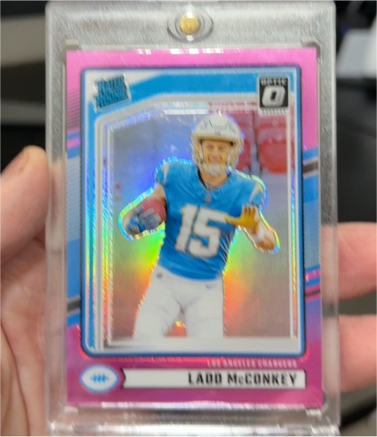 2024 Panini Donruss Optic #328 Ladd McConkey — front