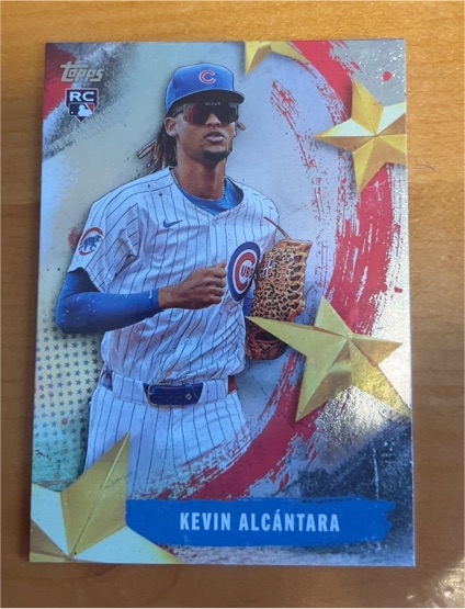 2025 Topps Series 2 Stars of MLB #SMLB-38 Kevin Alcántara — front