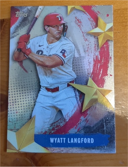 2025 Topps Series 2 Stars of MLB #SMLB-55 Wyatt Langford — front