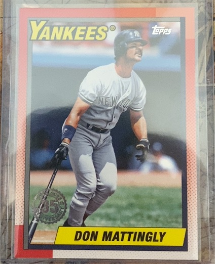 1990 Topps #T90-65 Don Mattingly — front