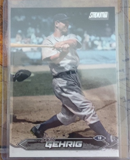 2024 Topps Stadium Club #189 Lou Gehrig — front