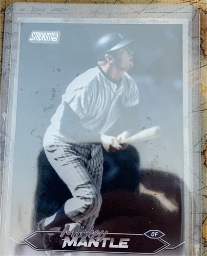 2024 Topps Stadium Club #136 Mickey Mantle — front