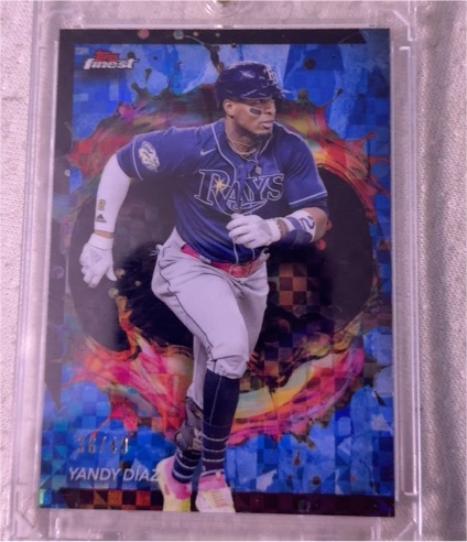 2024 Topps Finest #246 Yandy Diaz — front
