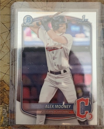 2025 Bowman Chrome #BCP-149 Alex Mooney — front