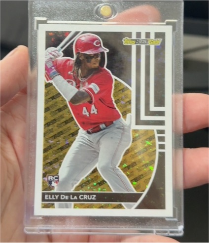 2024 Topps Update Black Gold #BG-6 Elly De La Cruz — front