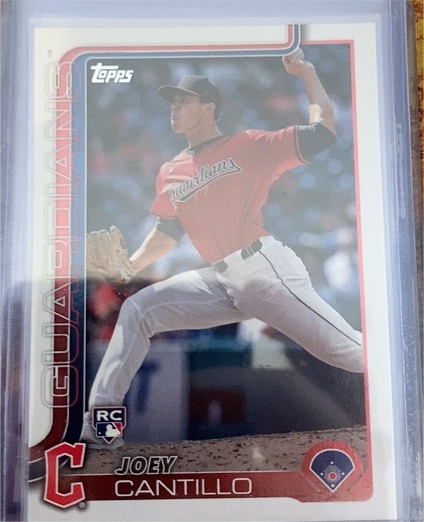 2025 Topps Series 1 RC Joey Cantillo — front