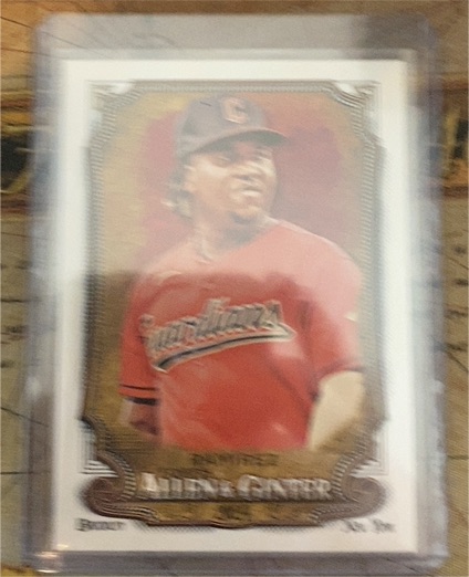 2024 Topps Allen & Ginter Allen Carter — front