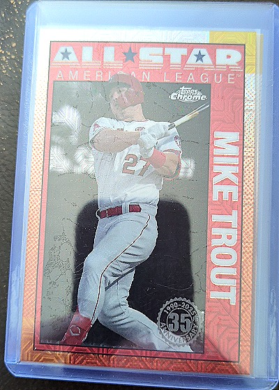 2025 Topps Series 2 #90ASC-10 Mike Trout — front