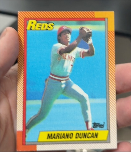 1990 Topps #234 Mariano Duncan — front