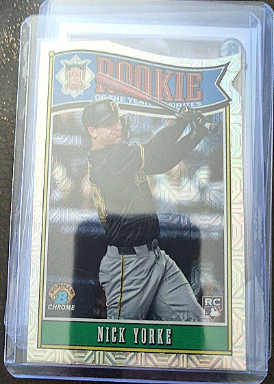 2025 Bowman Chrome #ROY-14 Nick Yorke — front