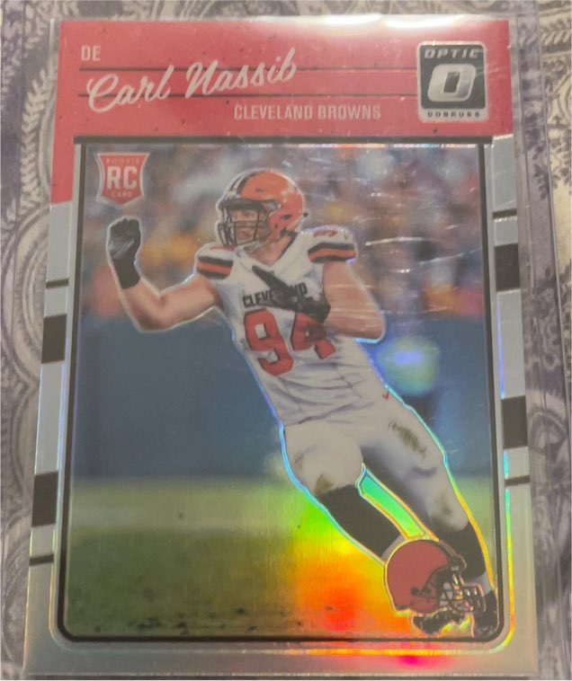 2016 Donruss Optic #107 Carl Nassib — front