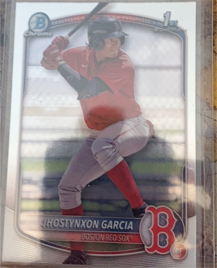 2025 Bowman #BP-43 Jhostynxon Garcia — front