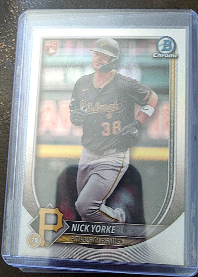 2025 Bowman Chrome #97 Nick Yorke — front