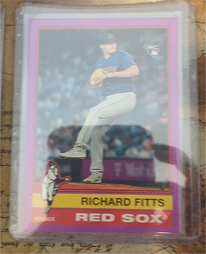 2025 Topps Heritage #471 Richard Fitts — front
