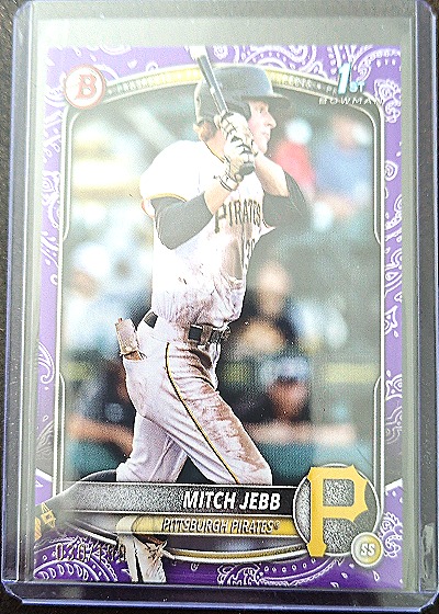 2025 Bowman #BP-41 Mitch Jebb — front