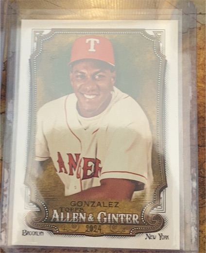 2024 Topps Allen & Ginter #311 Juan Gonzalez — front