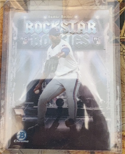 2025 Bowman Chrome Rockstar Rookies #RR-6 Kumar Rocker — front